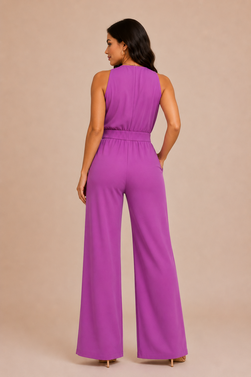 Malibu Sunset Jumpsuit – Orchid