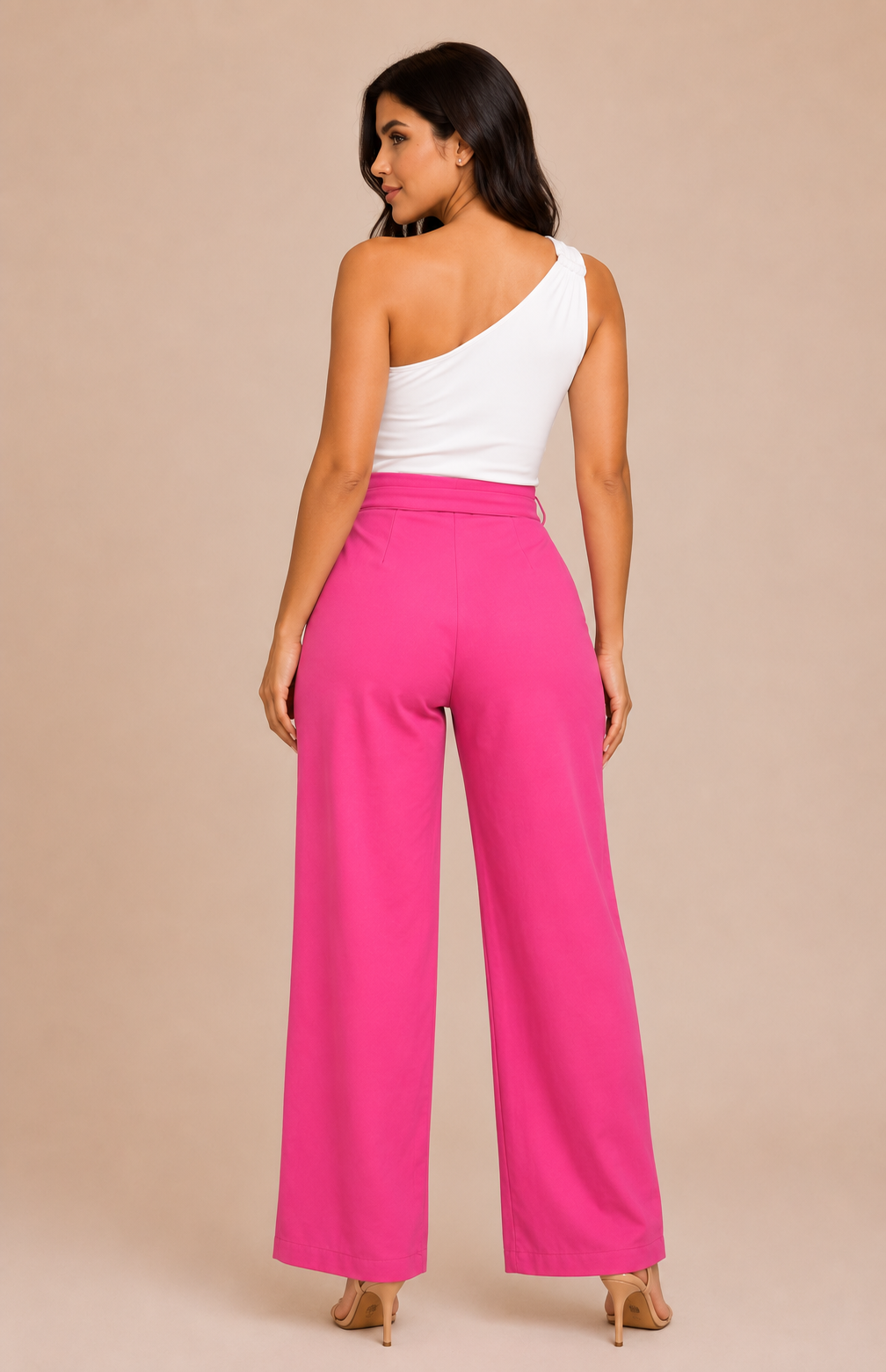 Monaco Wide Leg Pants – Fuchsia