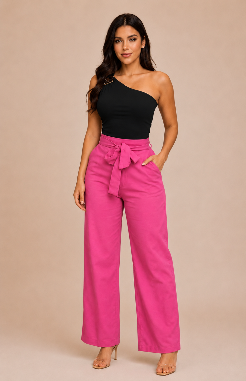 Monaco One Shoulder Top