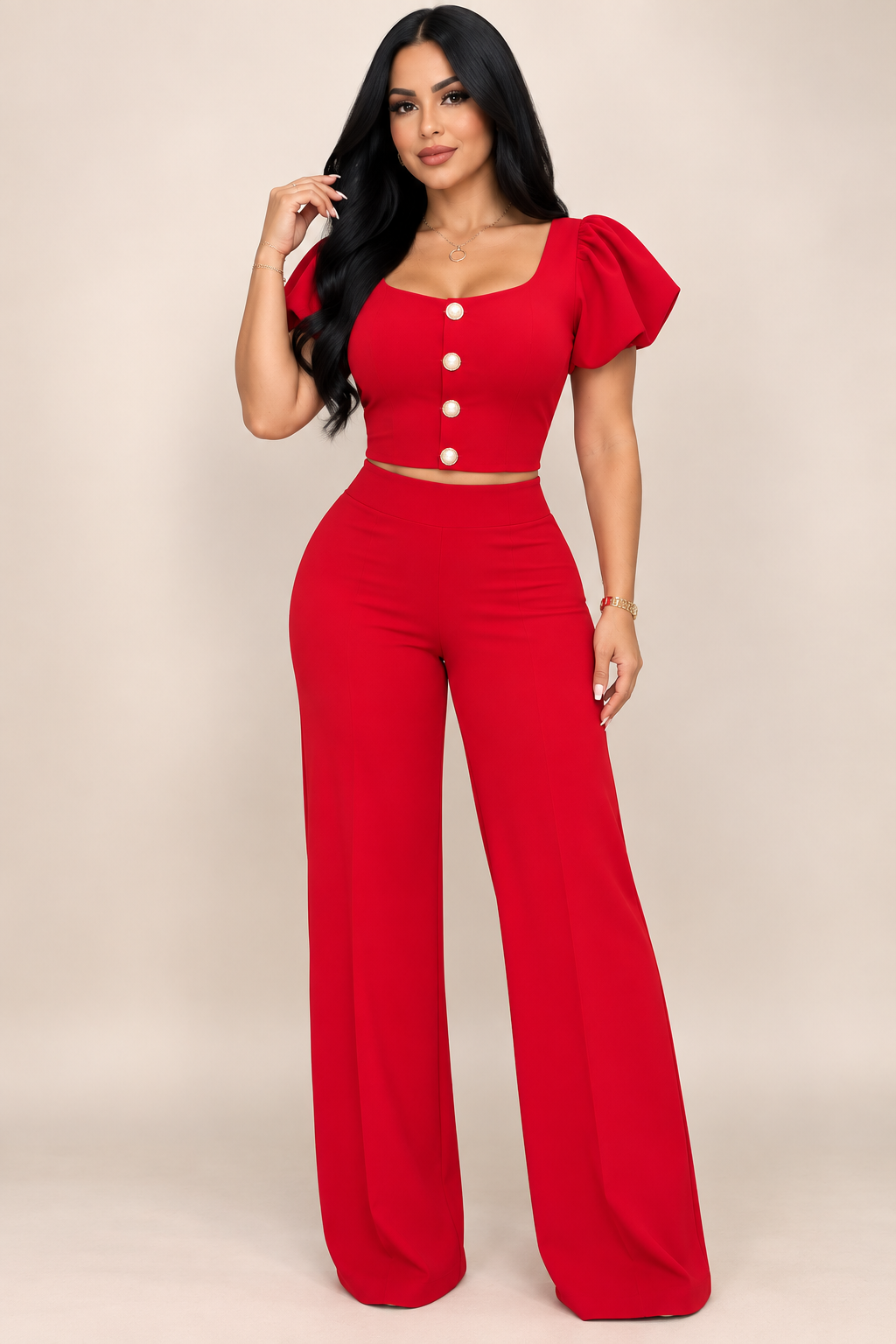 Set Valentina Rojo – Two Piece Set